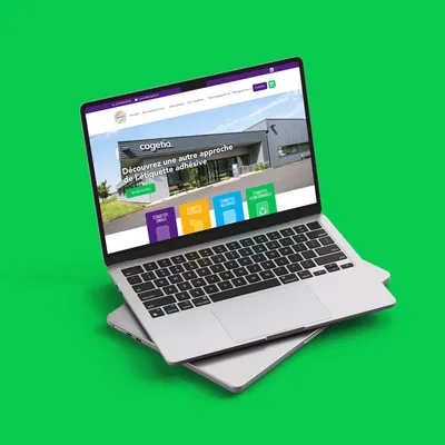 conception graphique module devis en ligne interface site web création site internet développement web cogetic étiquettes agence de communication Orléans