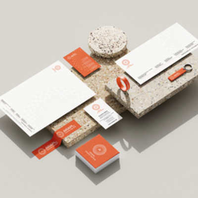 création graphique papeterie supports print agence de communication Orléans ARAPL Grand Centre