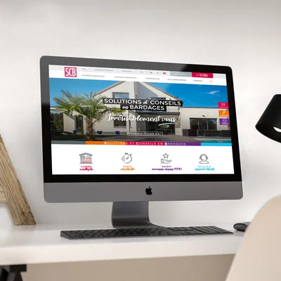 création conception graphique maquettes site internet web bardage façades maisons entreprise agence de communication