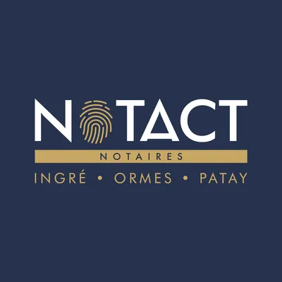 création identité visuelle logo charte graphique papeterie notaires office notarial Notact Ingré Ormes Patay agence de communication