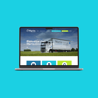 création site internet développement web entreprise gestion collecte déchets dangereux Centre-Val de Loire