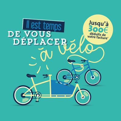 mobilités transports vélo campagne d'affichage Loiret